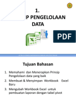 Tujuan - Prinsip Pengelolaan Data