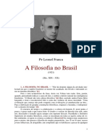 [Leonel Franca] a Filosofia No Brasil