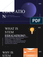 Stem Educatio N: Science, Technology, Engineering, and Mathematics