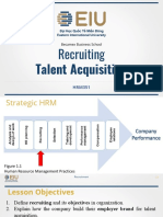 Recruiting Talent Acquisition Strategies