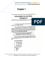 Measures of Central Tendency Chapter for BCom Statistics