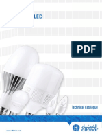 High-efficiency LED panels for indoor lighting