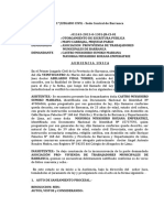 SENTENCIA JUDICIAL - OTORGAMIENTO DE ESCRITURA - CRITERIO - 2014