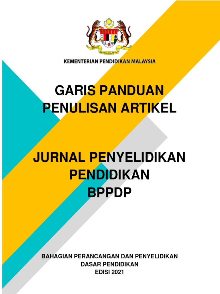 Panduan Penulisan Artikel Jurnal Pendidikan | PDF