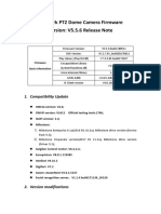 PTZ Camera V5.5.6 Release Note - External