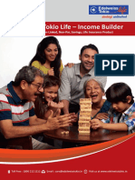 Edelweiss Tokio Life - Income Builder: An Individual, Non-Linked, Non-Par, Savings, Life Insurance Product