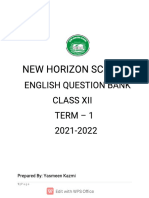 Question Bank Class 12