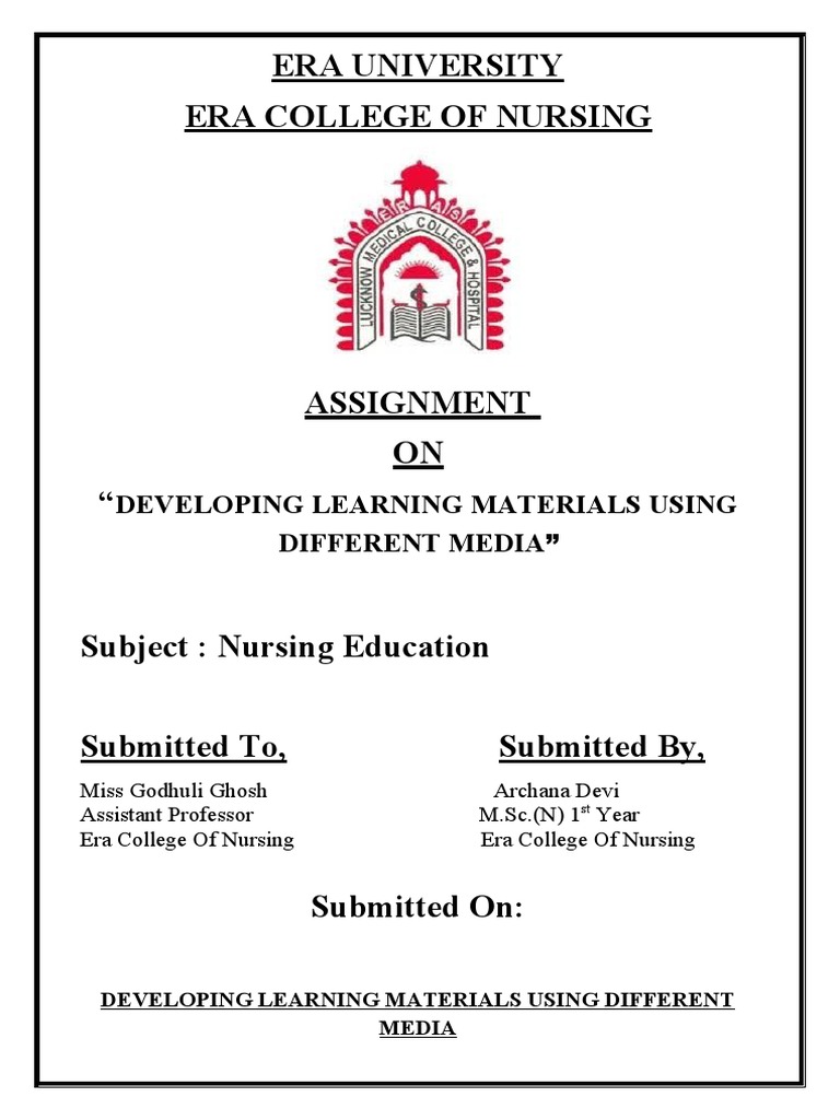 Developing Learning Material Using Diff Media Pdf Learning