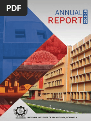 Annual Report - 2015-16  PDF  Doctor Of Philosophy  Engineering