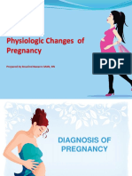 Physiologic Changes of Pregnancy Updated