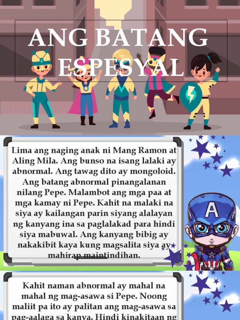 Ang Batang Espesyal Pdf