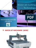 WATER JET MACHINING