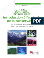 9782743023935 Introduction a l Ecologie de La Conservation Sommaire
