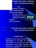 Epidemiología: Conceptos - Epidemiología Descriptiva - Cadena Epidemiológica