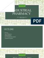 Industrial Pharmacy: Name: Marsela Dwi Parlina M Class D1 RJM