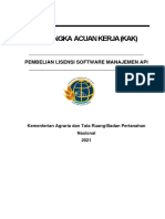 KAK Pembelian Lisensi Software Management API