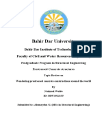 Bahir Dar University: Bahir Dar Institute of Technology (Bit) Faculty of Civil and Water Resources Engineering