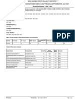 Bachelor of Science (Home Science) (Self Finance) (Sixth Semester) July-2021