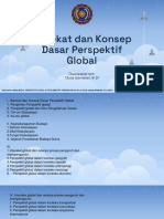 1 - Hakekat Dan Konsep Dasar Perspektif Global