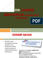 Lesson Learned Penyiapan Program FMS - DR Ken - Sanglah