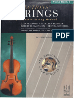 Libro - New Directions For Strings - Book 1