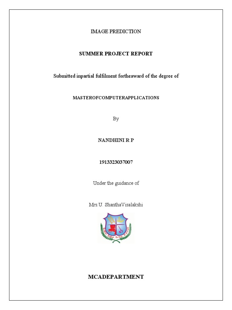 Project Report Final | PDF | Python (Programming Language) | Computing