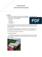 Business Proposal Produce Coconut Shell Charcoal