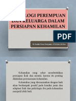 Psikologi Perempuan Dan Keluarga Dalam Persiapan Kehamilan