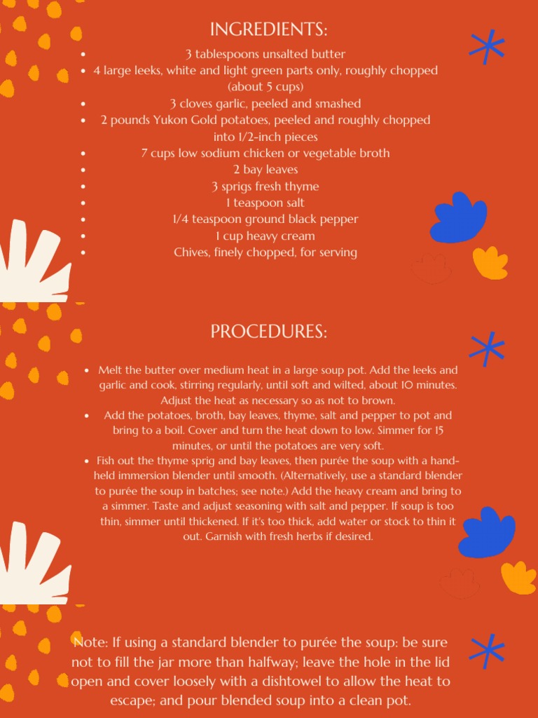 Recipe | PDF | Cooking, Food & Wine