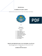 Proposal - Pameran Seni - Kel 2 - Xi Ipa 3 Senbud