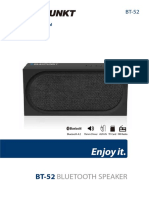 Bluetooth Speaker: Instruction Manual
