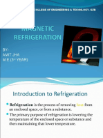  Magnetic Refrigeration 