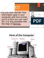 Input and Output Device