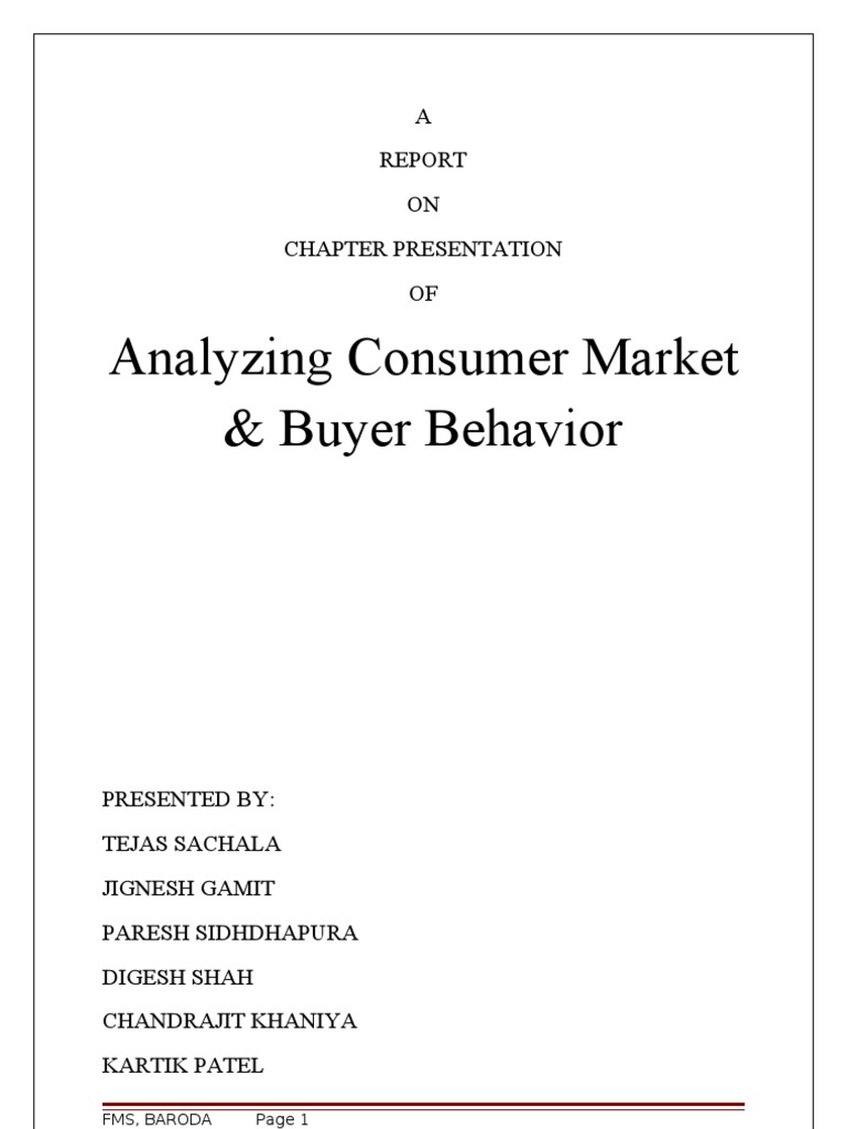 Consumer Behavior | PDF | Consumer Behaviour | Motivation