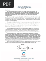 Download Barack Obama Rural Council Greeting Letter by Barack Obama SN5313179 doc pdf