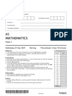 Aqa 73561 QP Jun19