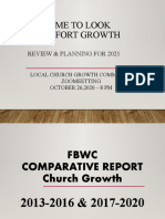 2 FBWC Church Growth Comparative Reports