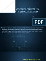 Application Problem On Gauss - Seidal Method: by 19M148,20M103