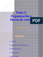 Tema 2 La organización y fuerza de ventas Cristina Gómez Espejo