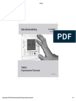 Gebruikershandleiding THR870C Programmeerbare Thermostaat - PDF Gratis Download