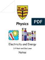 N4 Physics 1.4 - Heat & Gas Laws