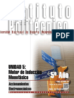 21506-19 Accionamientos Electromecánicos Motor de Inducción Monofásico