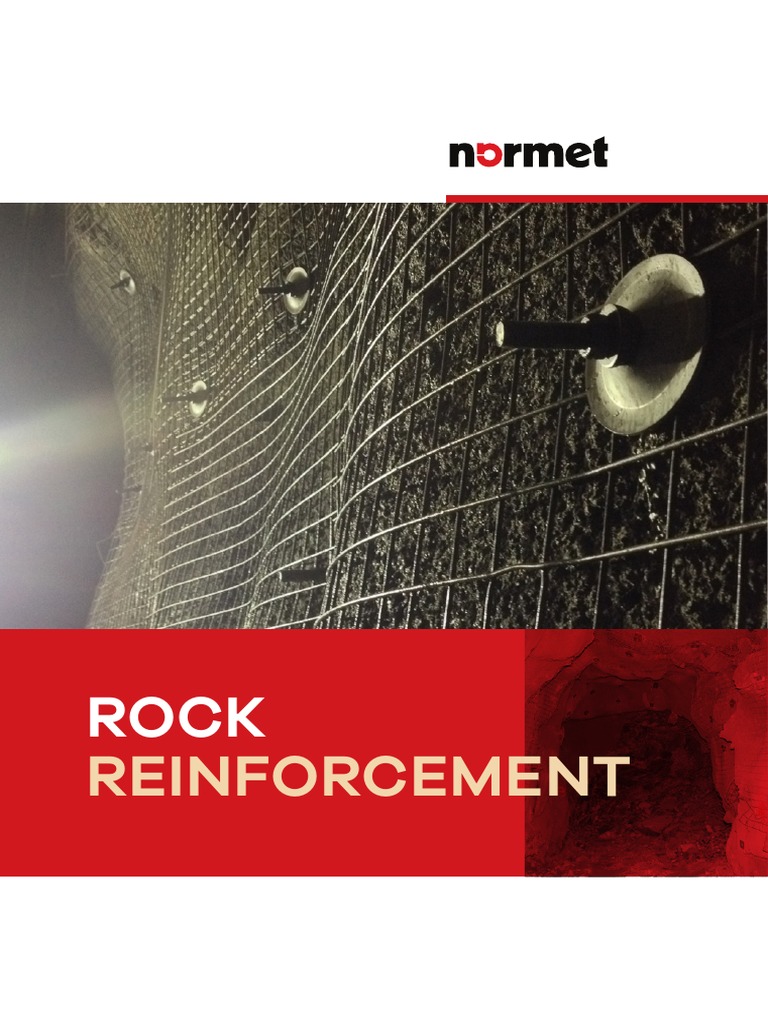Normet Rock Reinforcement Brochure 180607 ENG | PDF | Screw | Safety