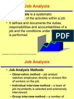 Job Analysis Methods & Techniques
