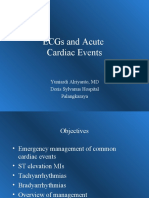 Ecgs and Acute Cardiac Events: Yuniardi Alriyanto, MD Doris Sylvanus Hospital Palangkaraya