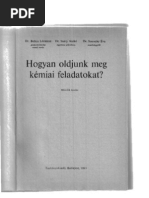 Hogyan Oldjunk Meg Kemiai Feladatokat