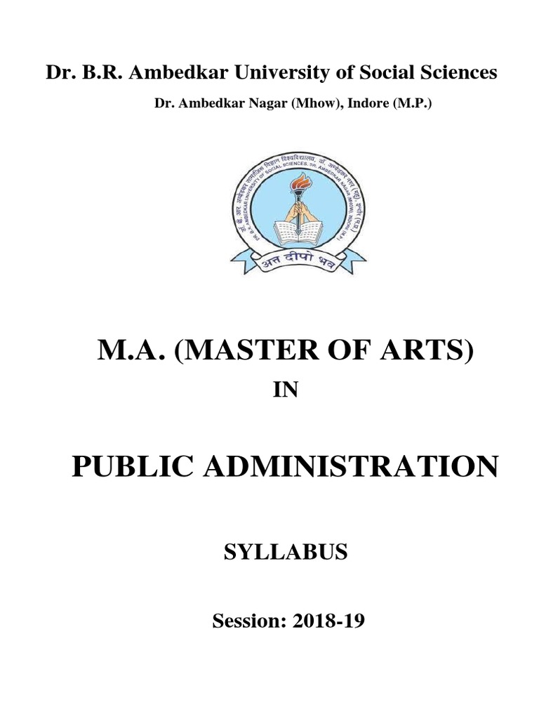 M.A Public Administration | PDF | Governance | Sustainability