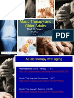 7.4 Music Therapy and Older Adults