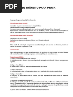 RESUMÃO DE TRÂNSITO MÓDULO PRESENCIAL