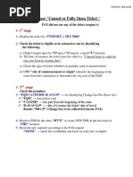 Amadeus Interline Ticketing Guide | PDF | Airlines | Written Communication